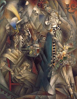Jean Metzinger, Dancer in a Cáfe, 1912