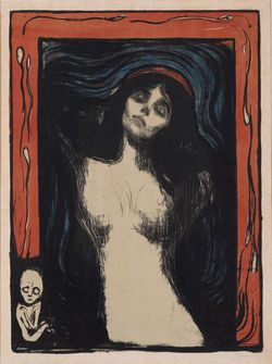 Edvard Munch Madonna 1895