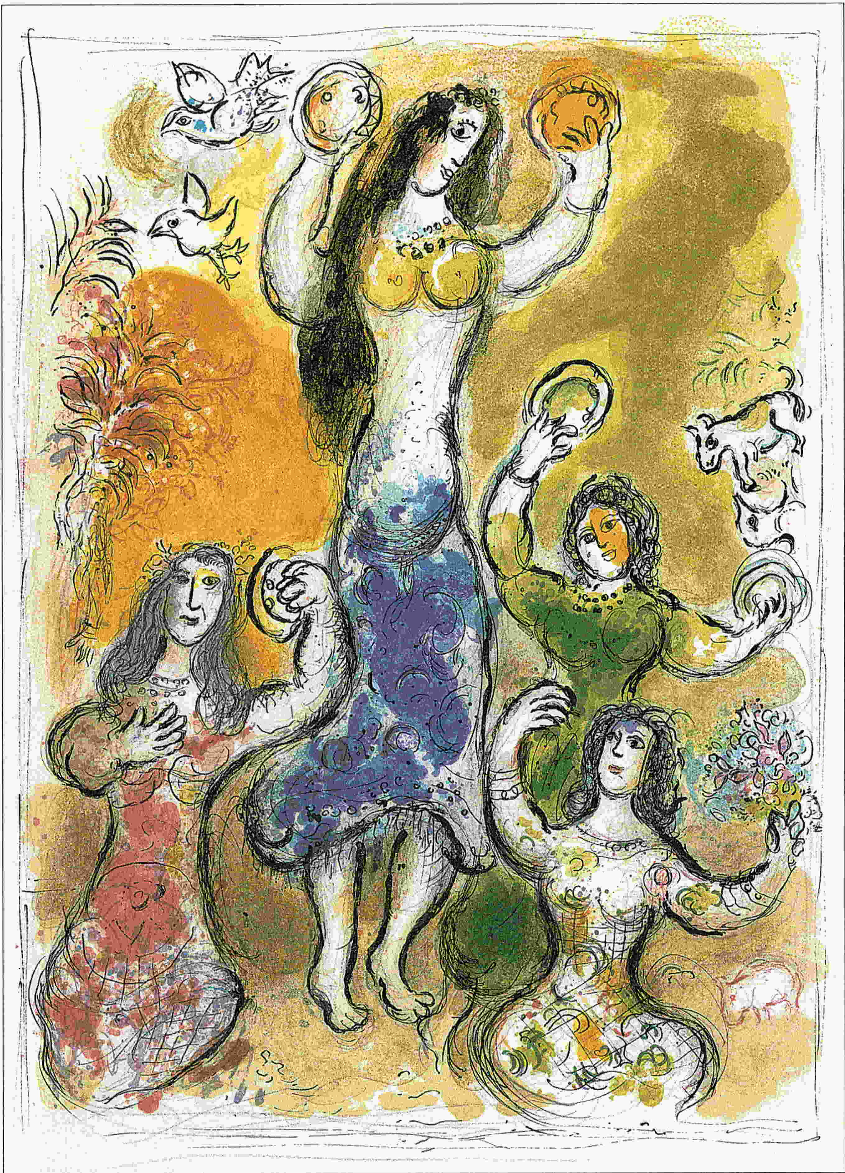 Marc Chagall, Dance of Miriam
