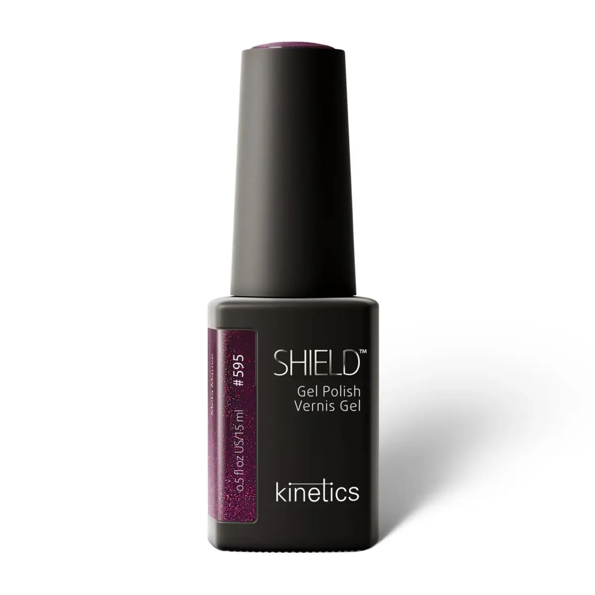 Kinetics SHIELD Gellack #595 Polish Meta Mauve 15ml