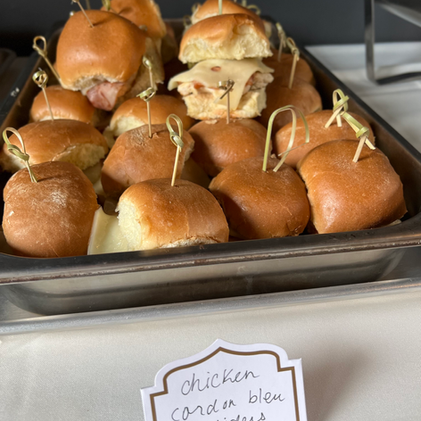 Sliders, BBQ, Catering, Party Food
