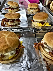 Breakfast sandwich
