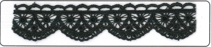 Thumbnail: Guipure Lace Garment Accessories, 2 CM 3 Yard | MA53-1029