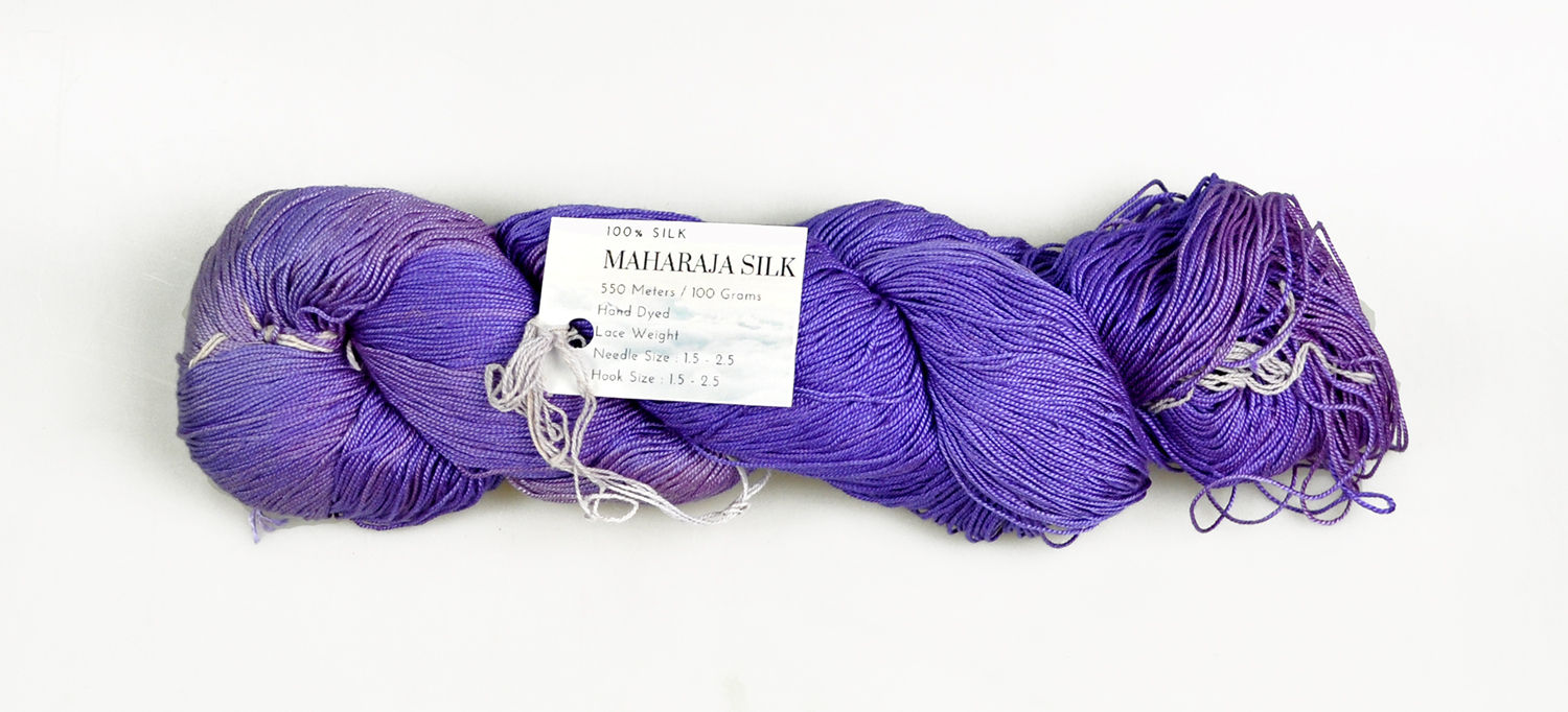 Maharaja Hand-dyed Silk Yarn