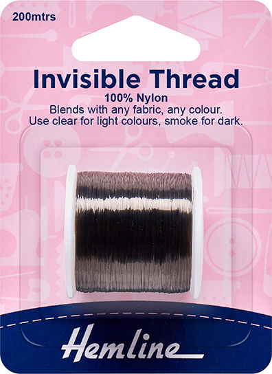 Hemline Invisible Thread (Dark) 241