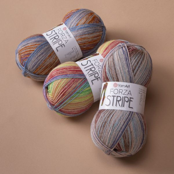 Thumbnail: YarnArt Forza Stripe