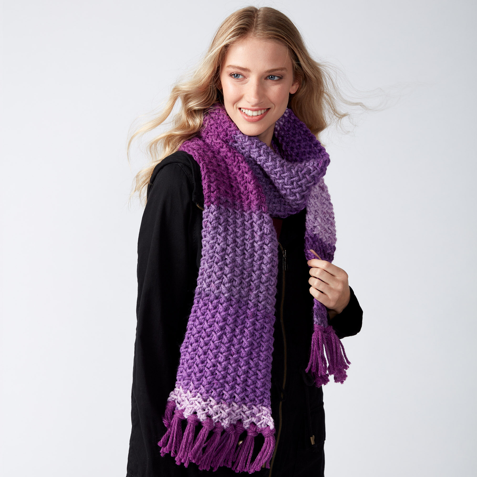 Caron Chunky Cake Scarf