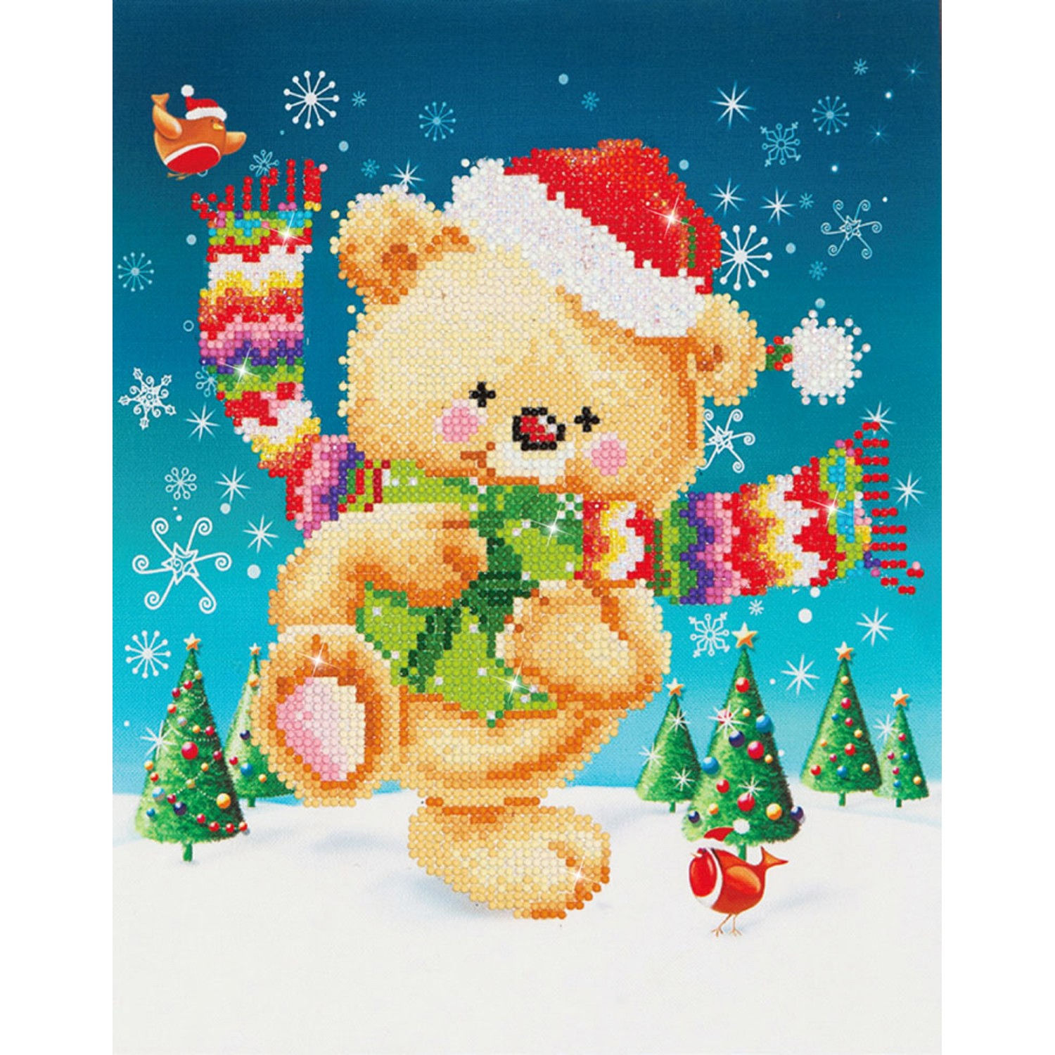 Diamond Dotz Painting Artwork Kit Snow Dance - DD5.013