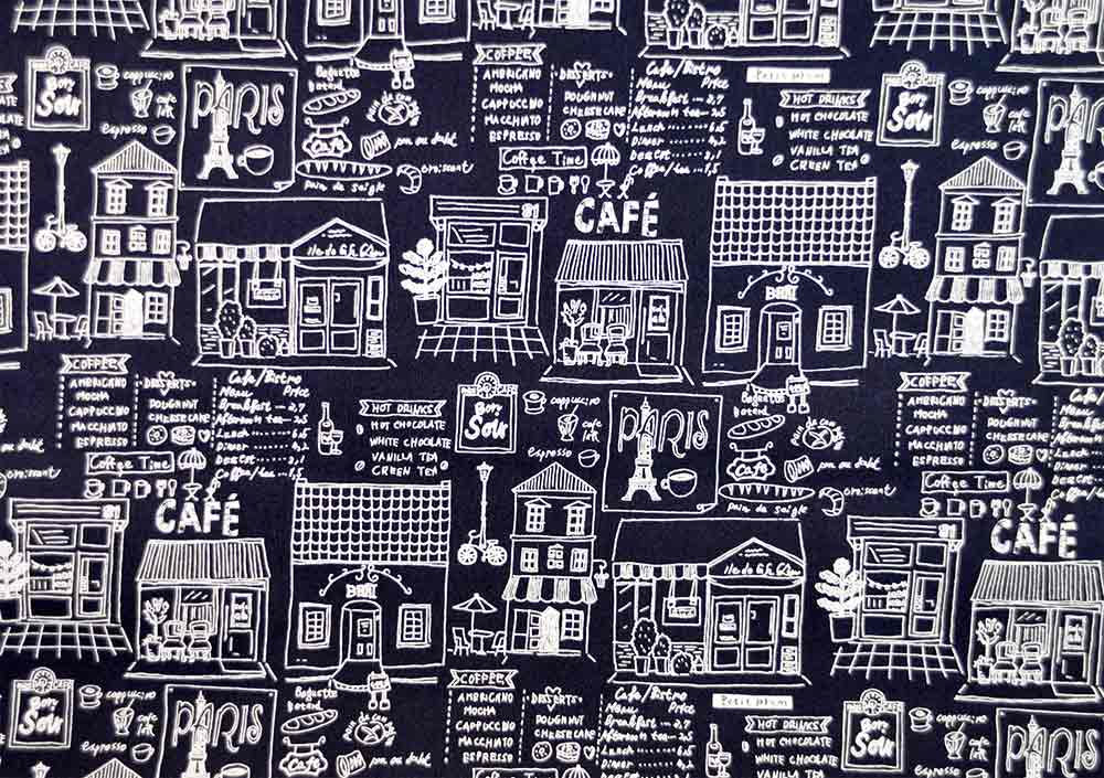 Printed Cotton Patchwork Fabric - 850192