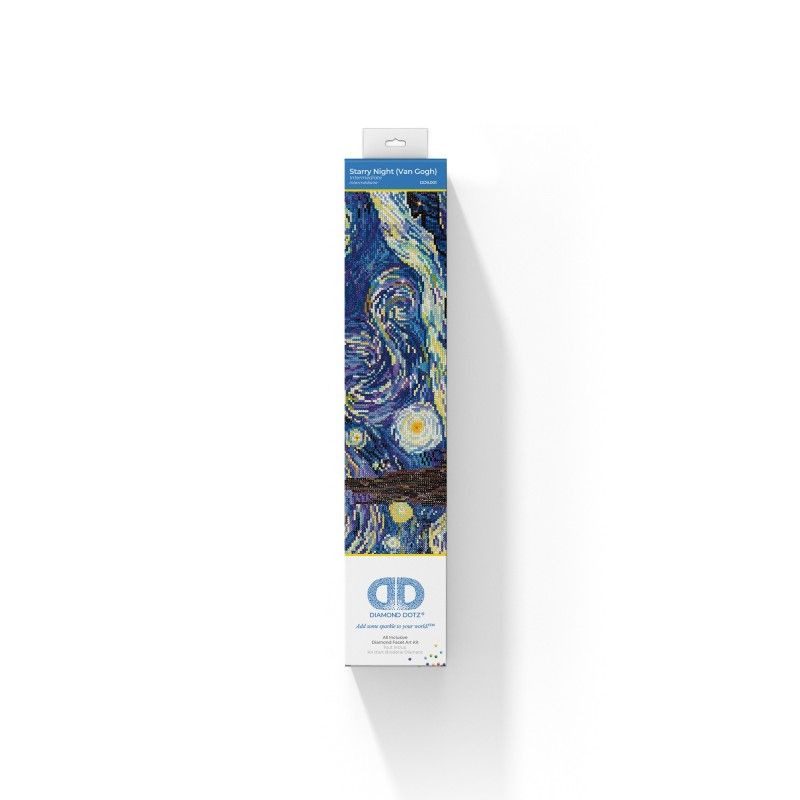Thumbnail: Starry Night Van Gogh, Diamond Dotz Diamond Painting Art Kit