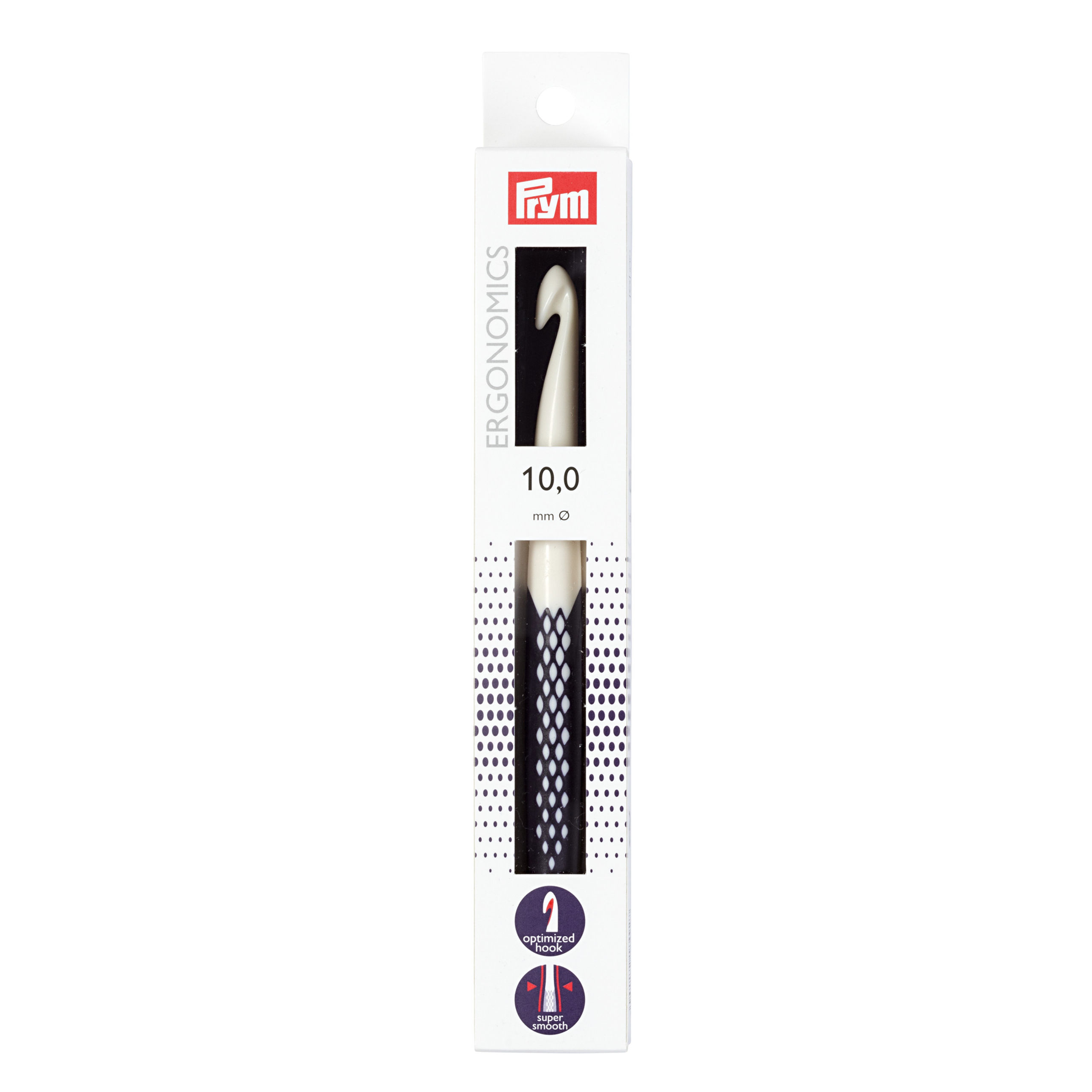 PRYM Wool Crochet Hook 218492 10.0mm