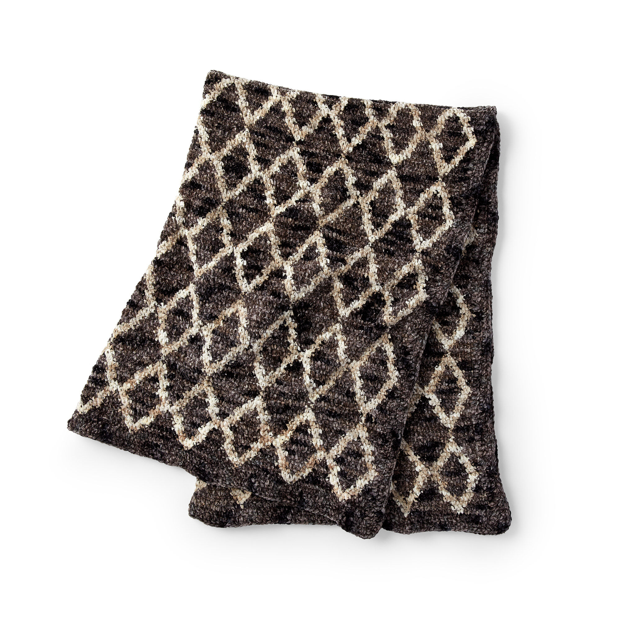 Bernat Crushed Velvet Blanket