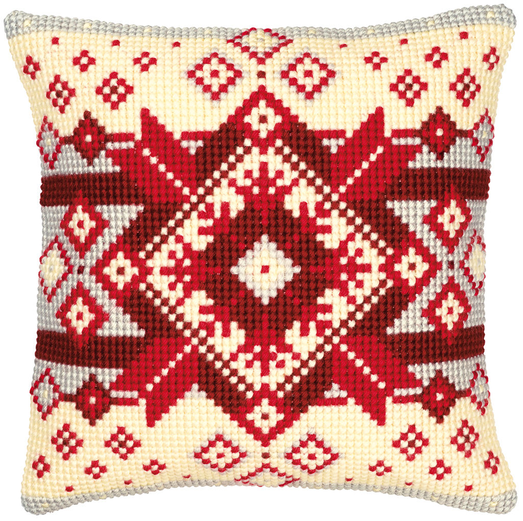 VERVACO Cross Stitch Cushion Kit Nordic Star - PN-0008495