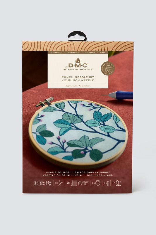 DMC Punch Needle Kit - Jungle Walk pn012