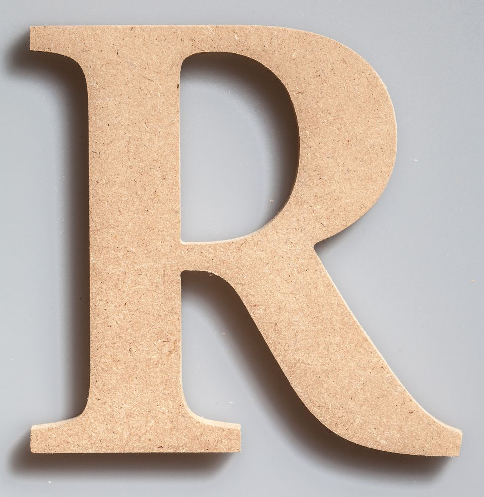 WOODEN LETTER-W150R