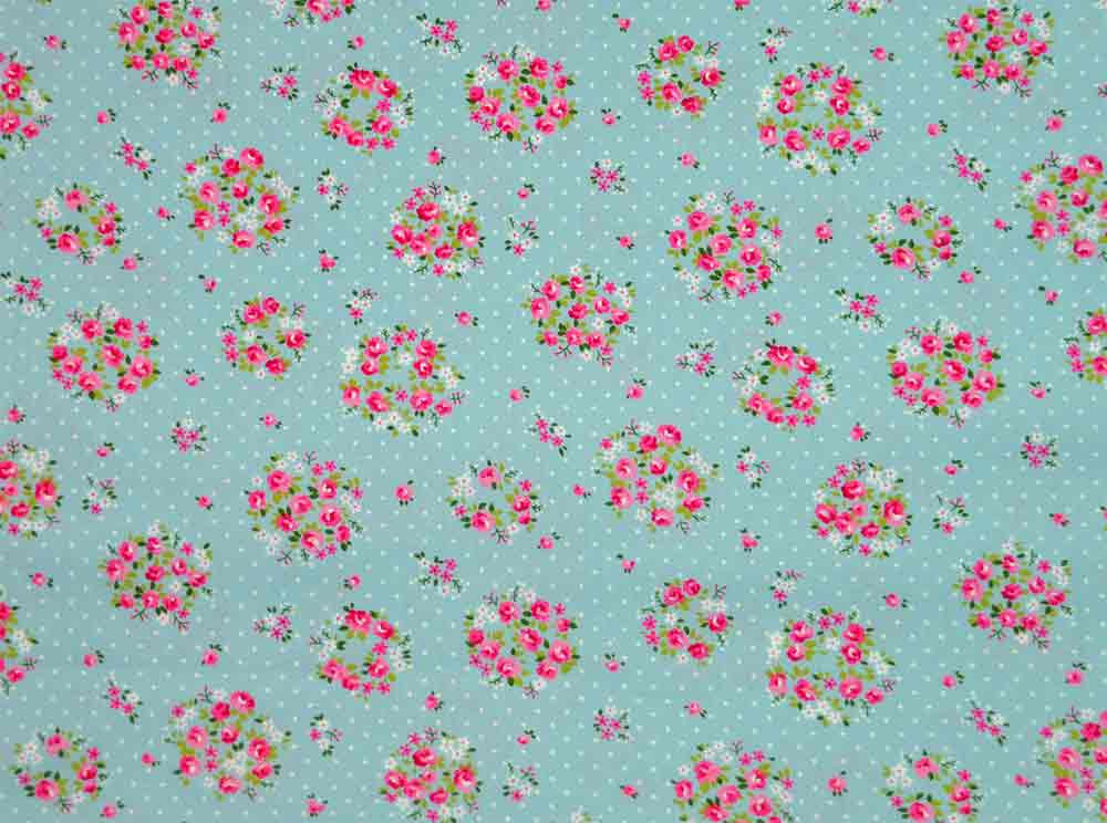 Printed Cotton Patchwork Fabric - 6172