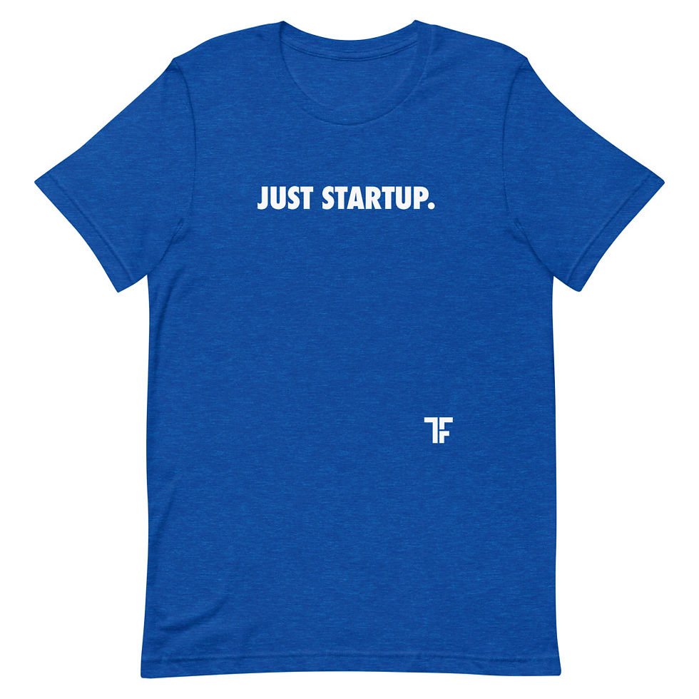 Thumbnail: JUST STARTUP. | Short-Sleeve Unisex T-Shirt