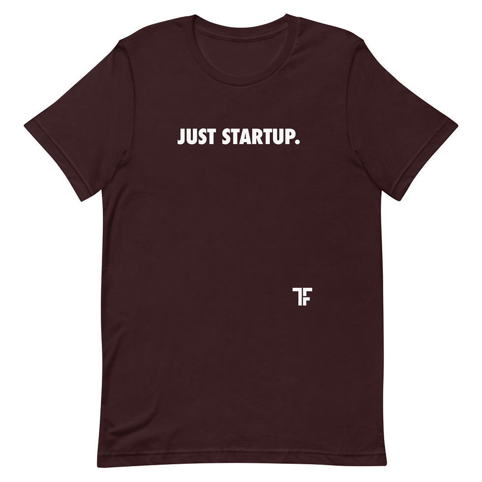 Thumbnail: JUST STARTUP. | Short-Sleeve Unisex T-Shirt