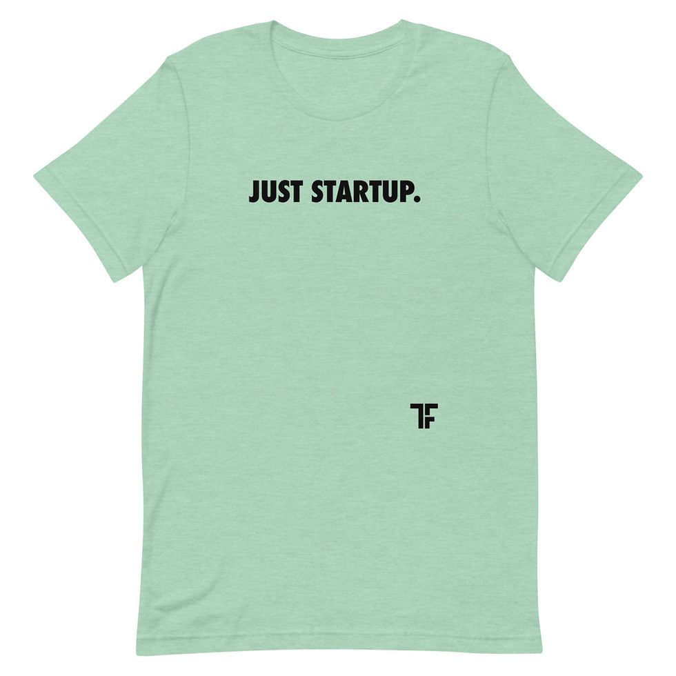 Thumbnail: JUST STARTUP. | Short-Sleeve Unisex T-Shirt