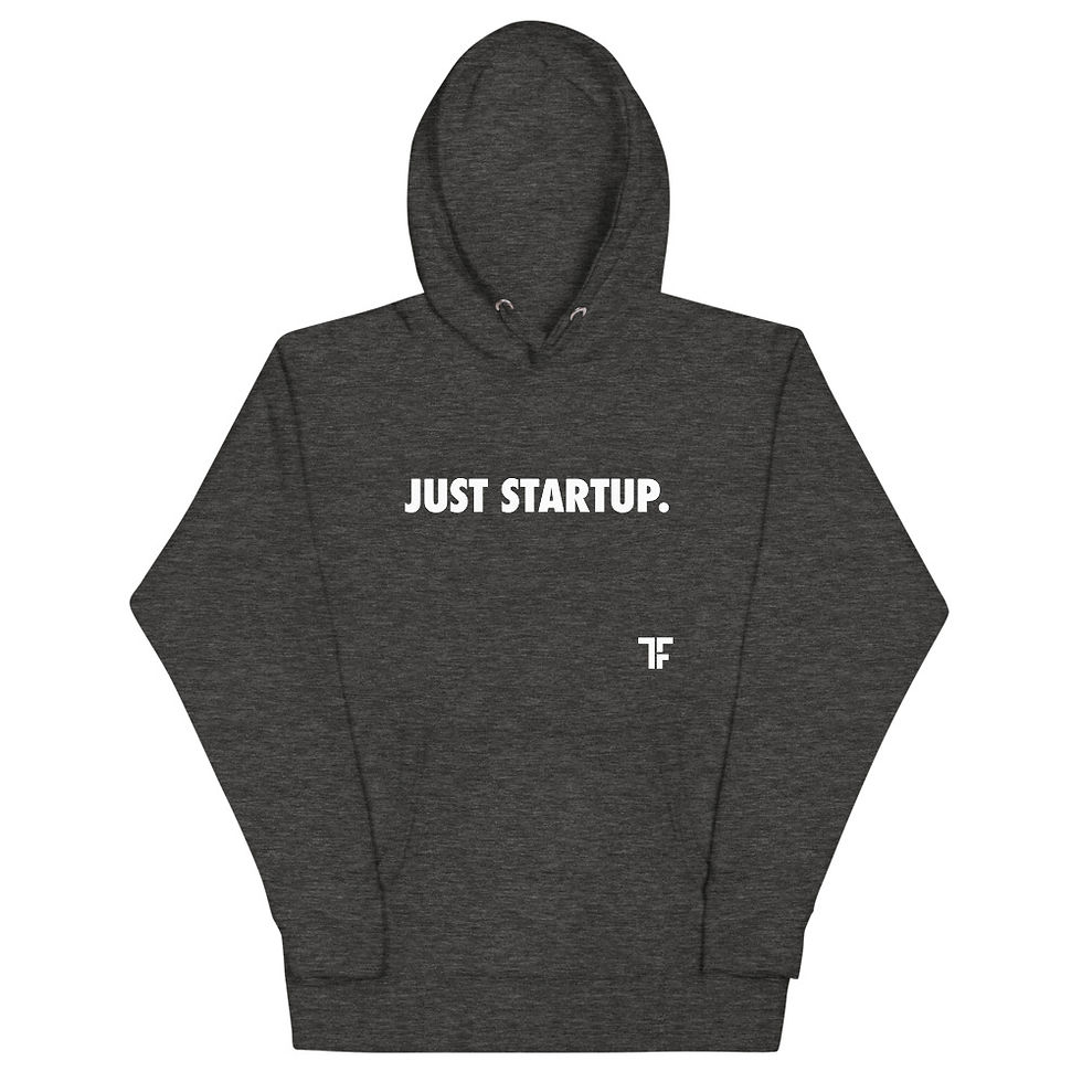 Thumbnail: JUST STARTUP. - Unisex Hoodie