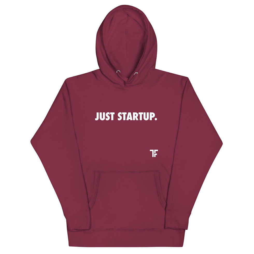 Thumbnail: JUST STARTUP. - Unisex Hoodie