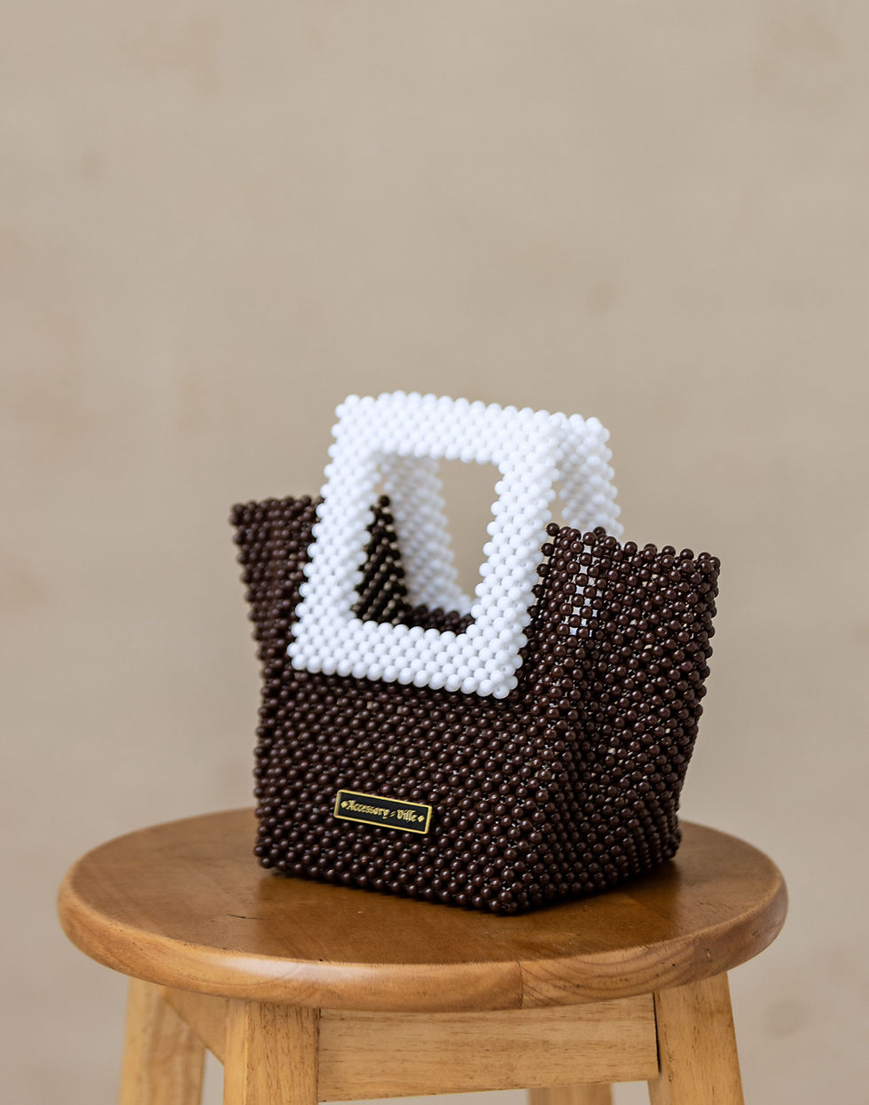 The Sophie - Dark Brown (White Handle Series)
