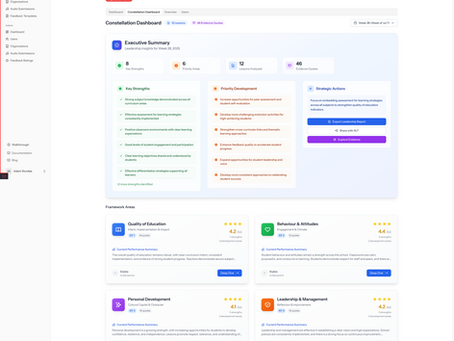 ✨ Introducing Constellation: Real-Time Teaching and Learning Intelligence for School Leaders