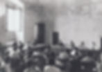 Rencontres d’Avignon, « chambre des notaires » du Palais des papes. 1964