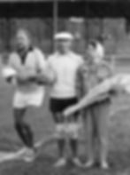 Remise des prix du match amical TNP - OA. 1959