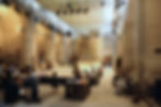 Préparations du festival au musée lapidaire (ancienne chapelle du collège des Jésuites). 1991