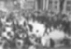 Charge de CRS, place de l’Horloge. 1968
