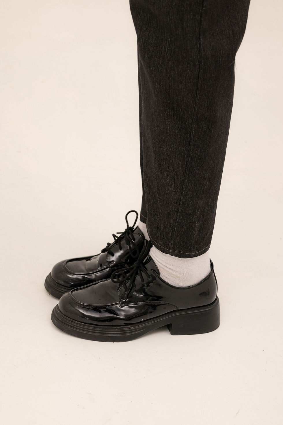 Miniatura: kalhoty Black Denim O-Cut