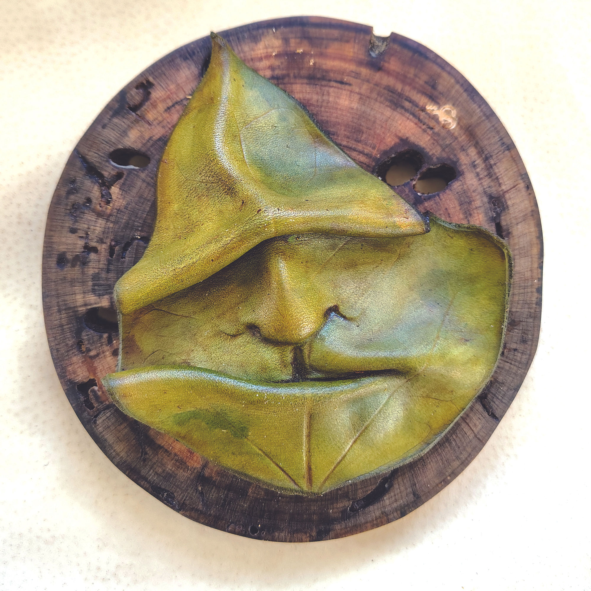 "Leef Peeps" - Meet: DEEL (Wall Hanging Sculpture)