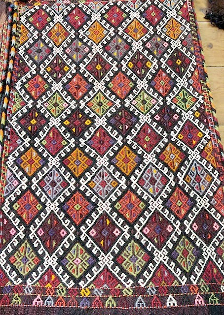Vintage Nomadic Cicim Yastik - Super Fine