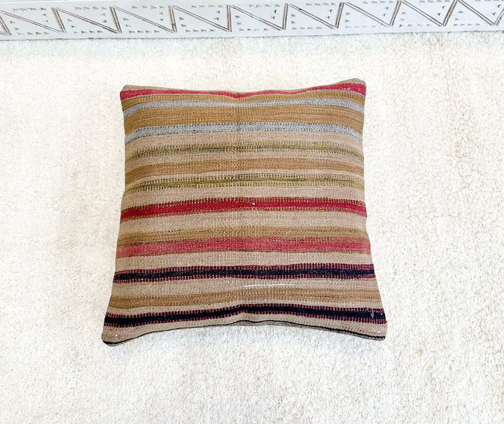 Thumbnail: Handwoven Tribal Cushion                                                 40x40cm