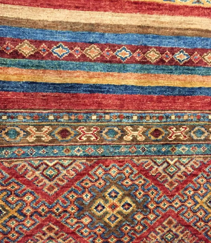 Thumbnail: Contemporary Rug Collection - Turkish Cuval Tribal design