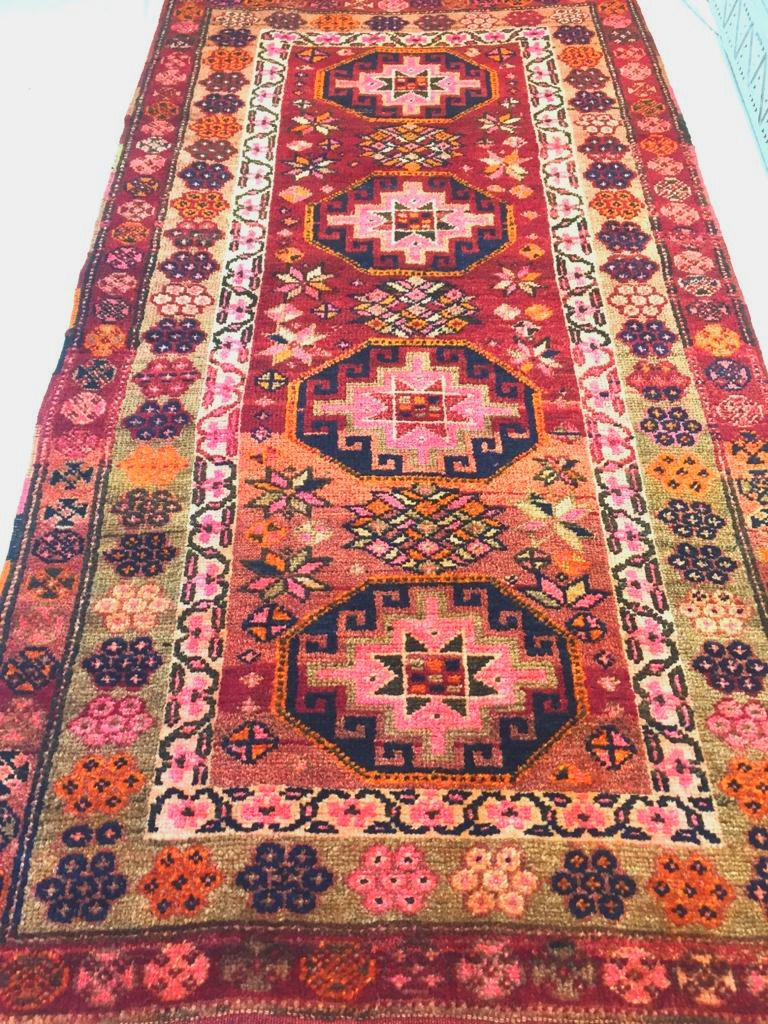 Thumbnail: Vintage Kurdish Dowry Rug
