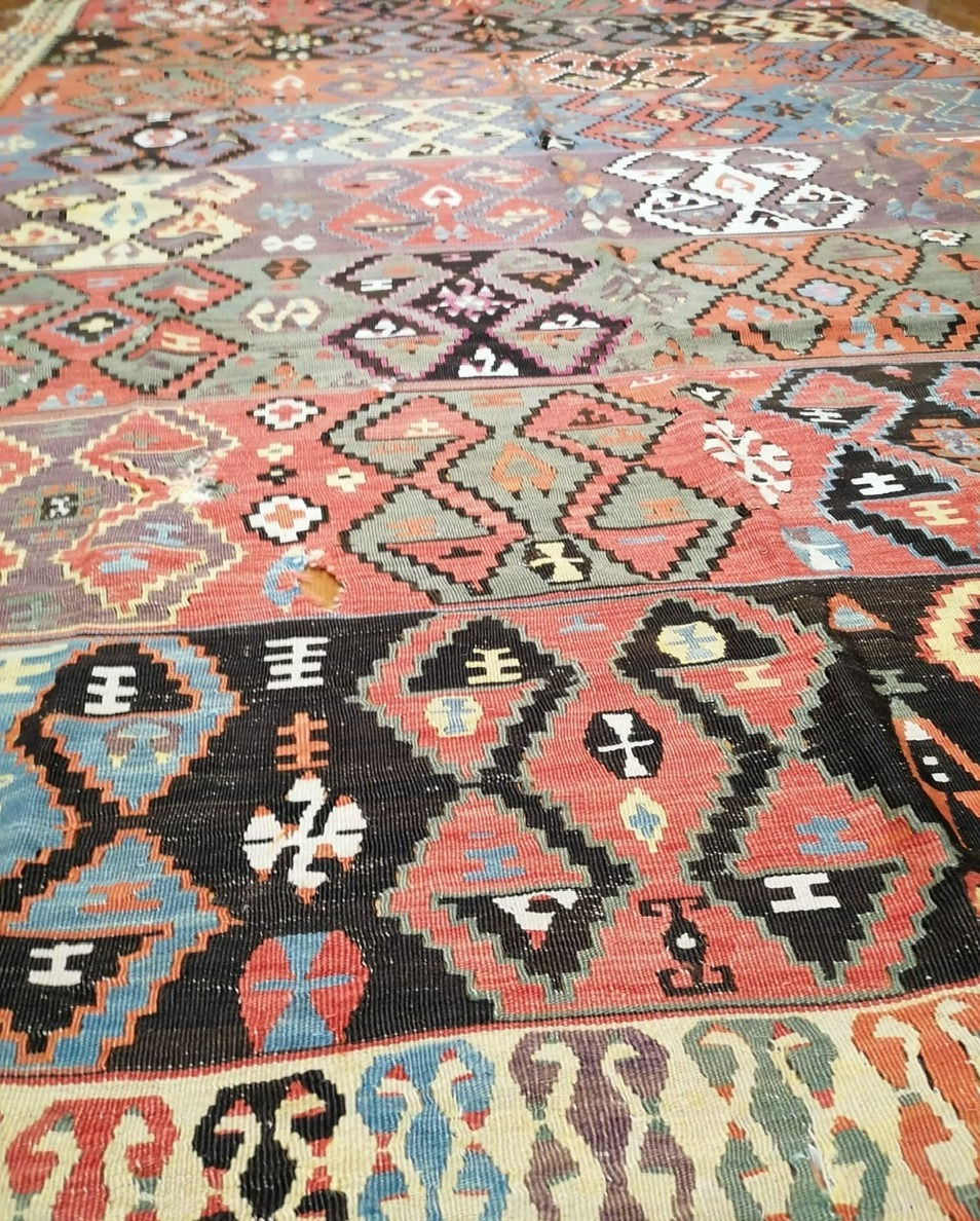 Thumbnail: Antique Baybut Kilim