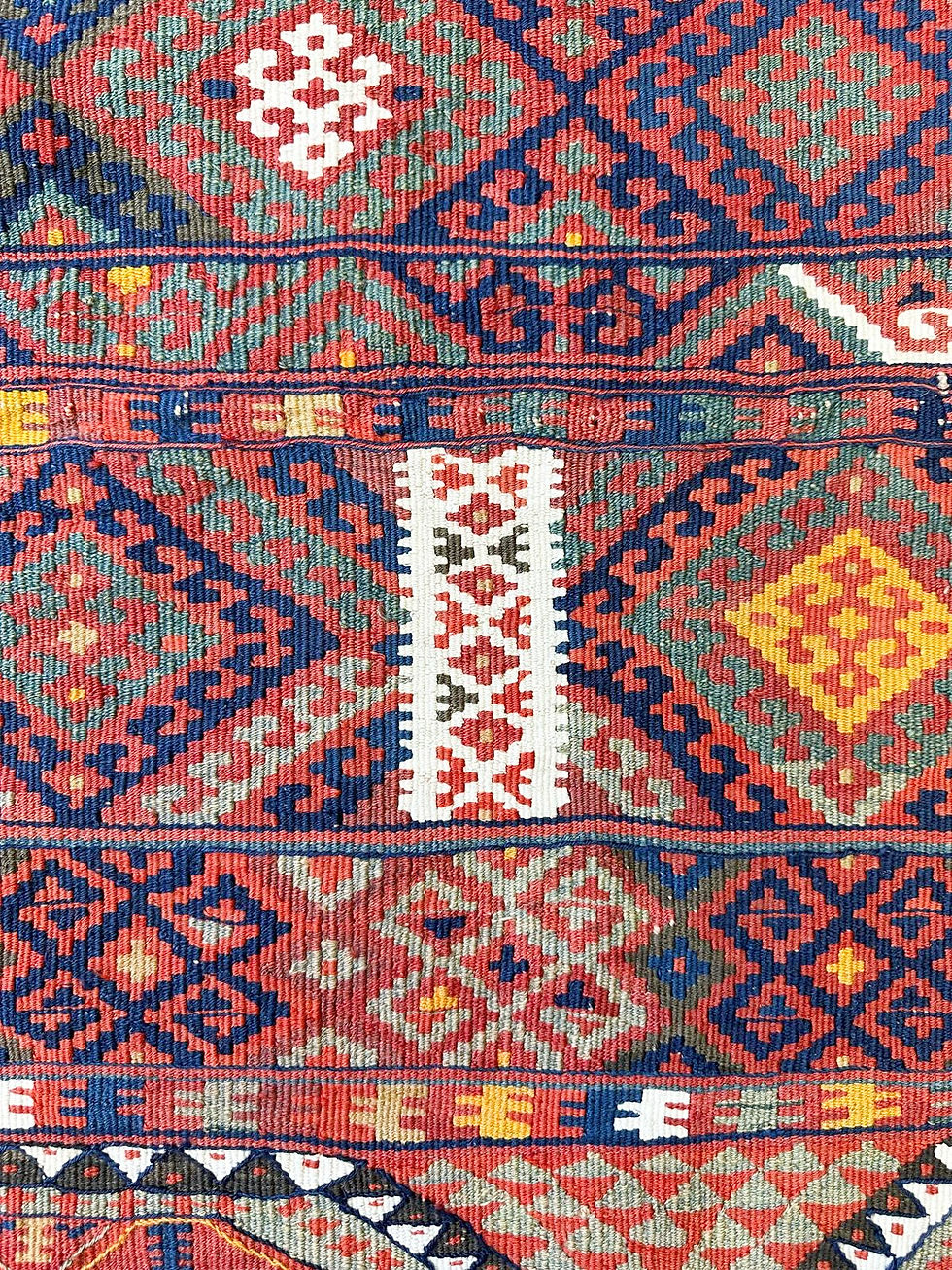 Thumbnail: Vintage Kurdish Kilim- East Turkey