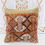 Thumbnail: Vintage Boho Kilim Pillow -  40 x 40 Tribal sumak design