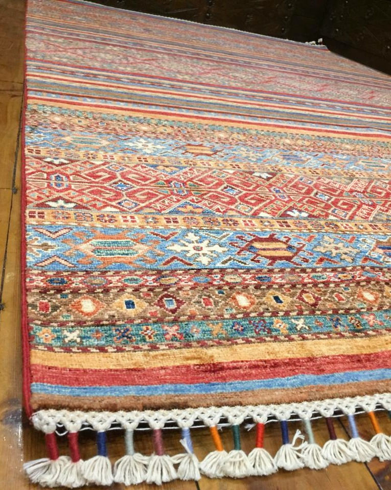 Thumbnail: Contemporary Rug Collection - Turkish Cuval Tribal design
