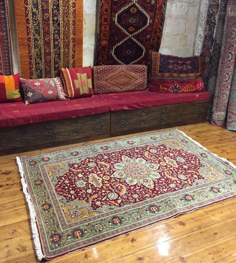 Thumbnail: Kayseri Floral Medallion Rug
