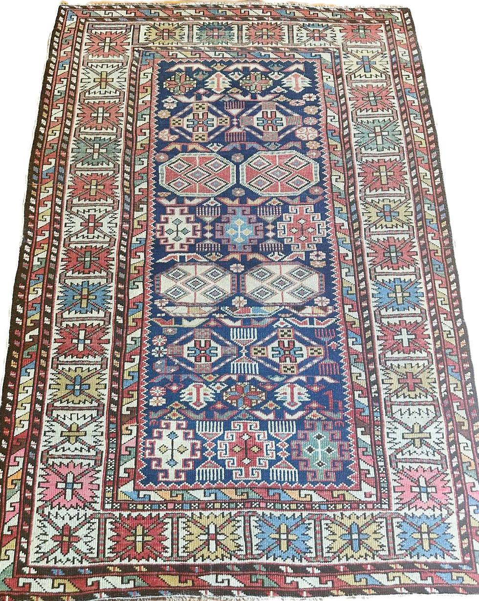 Thumbnail: Antique Caucasian Shirvan Kuba Rug