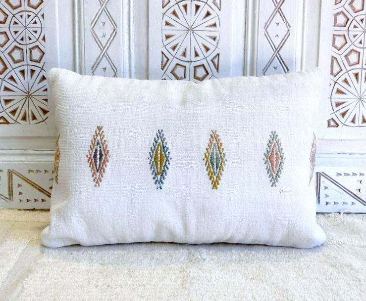 Thumbnail: Cotton woven Pillow                                                      60x40cm