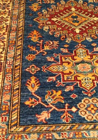 Thumbnail: New Shirvan Design Rug - Light Blue Floral