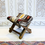 Thumbnail: Vintage Kilim  TurkishTeahouse Stool
