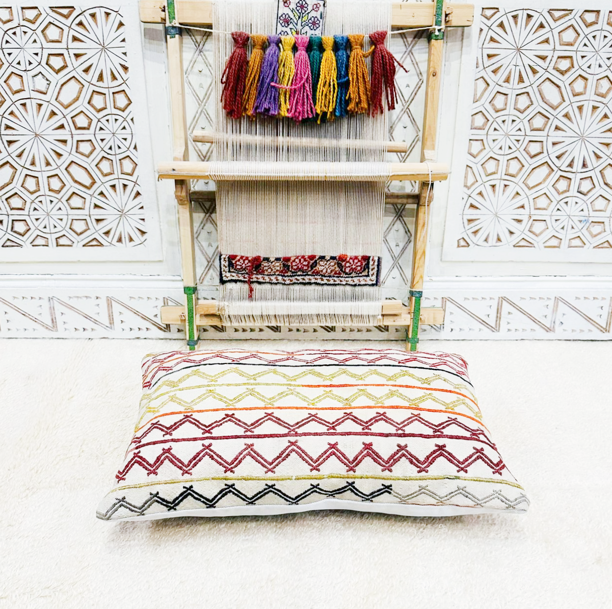 Handmade Pillow                                                          60x40cm