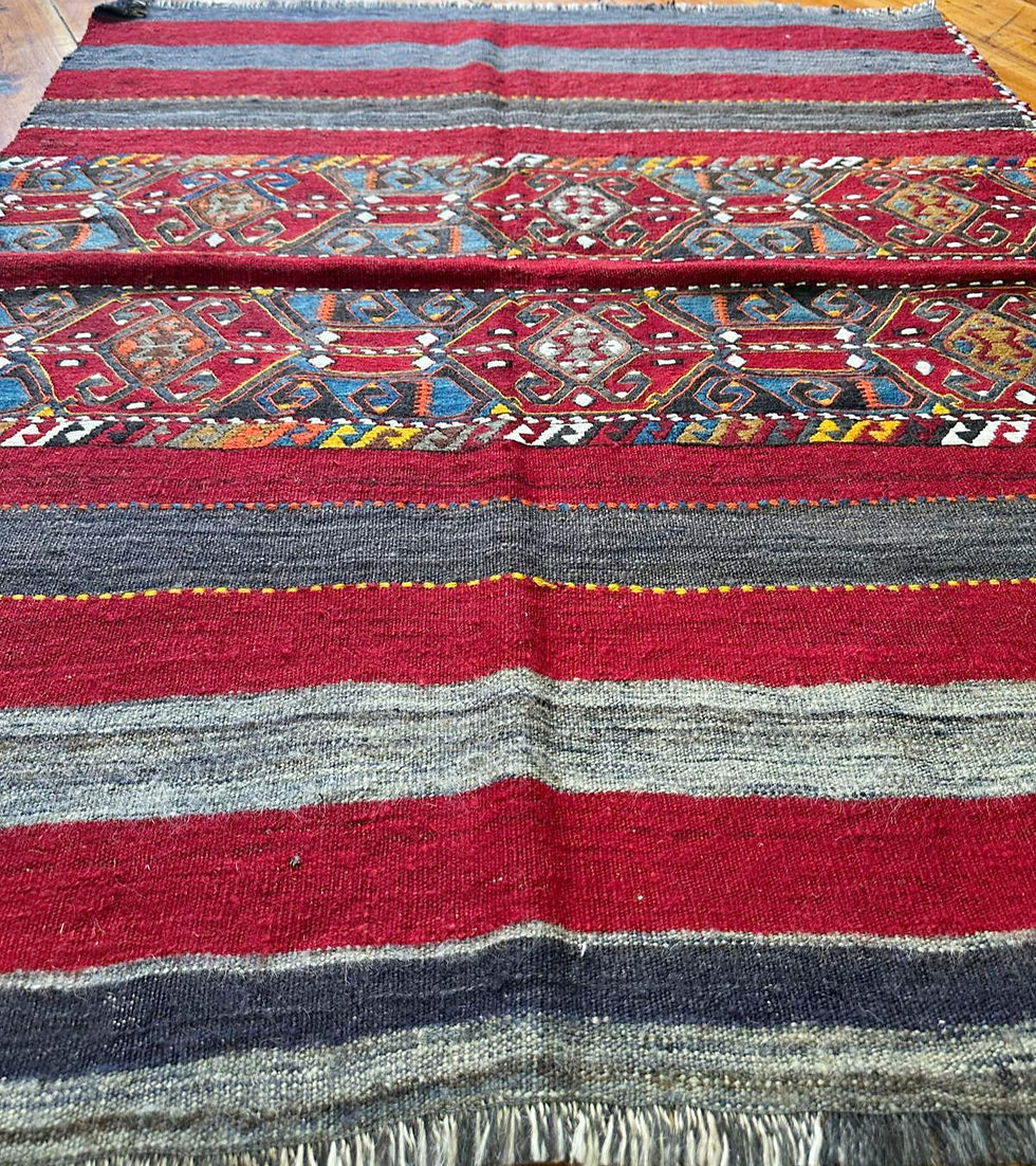 縮圖：Tribal Open Grain Sack                                              1.37 x 1.18m