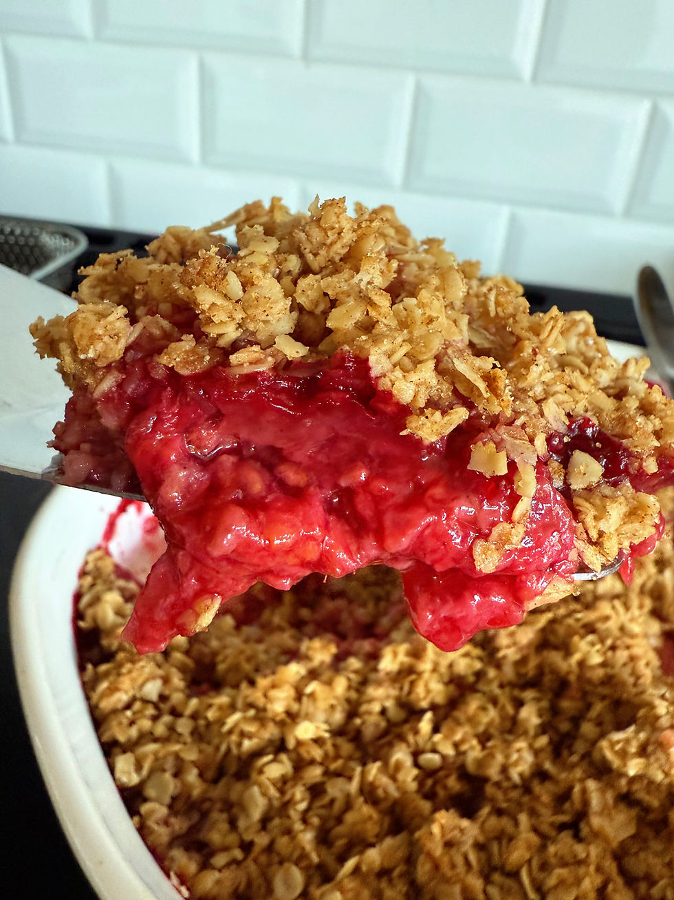 Raspberry Crumble (Gluten-Free)