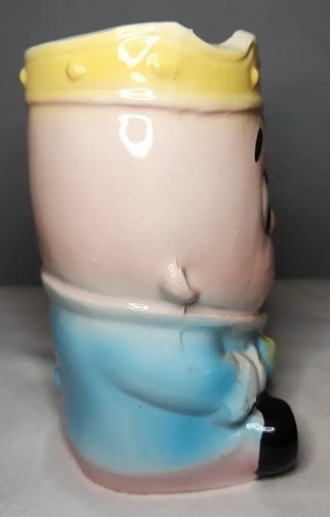 Thumbnail: 1960's E.O. Brody Crowned Prince Baby Boy Planter